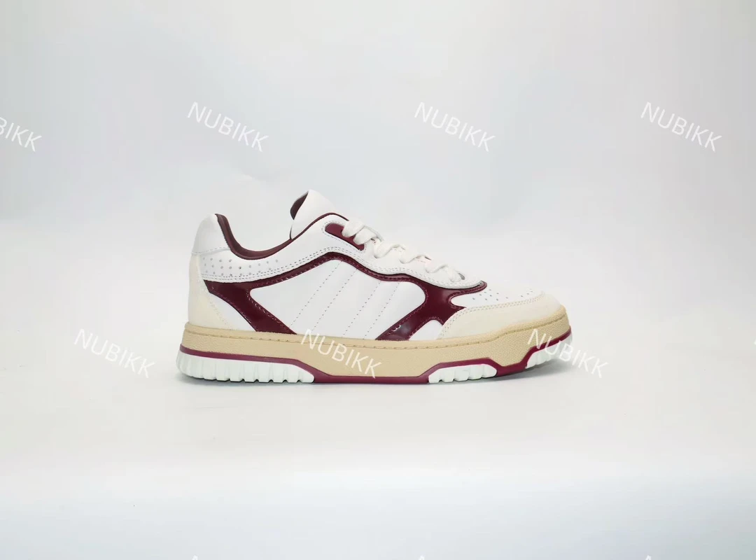 NUBIKK 拼色牛皮面休闲运动鞋240913