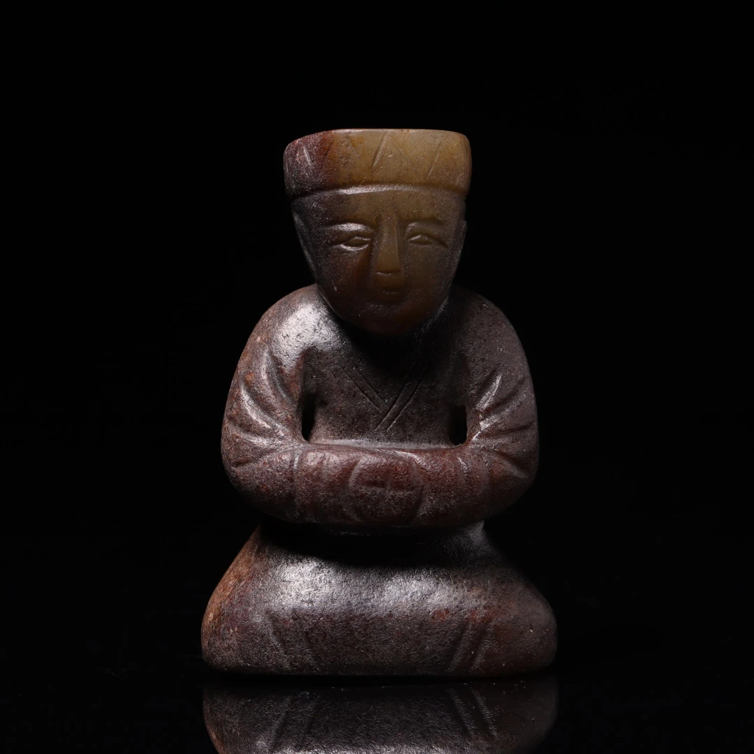 明代和田玉佛造像-NX