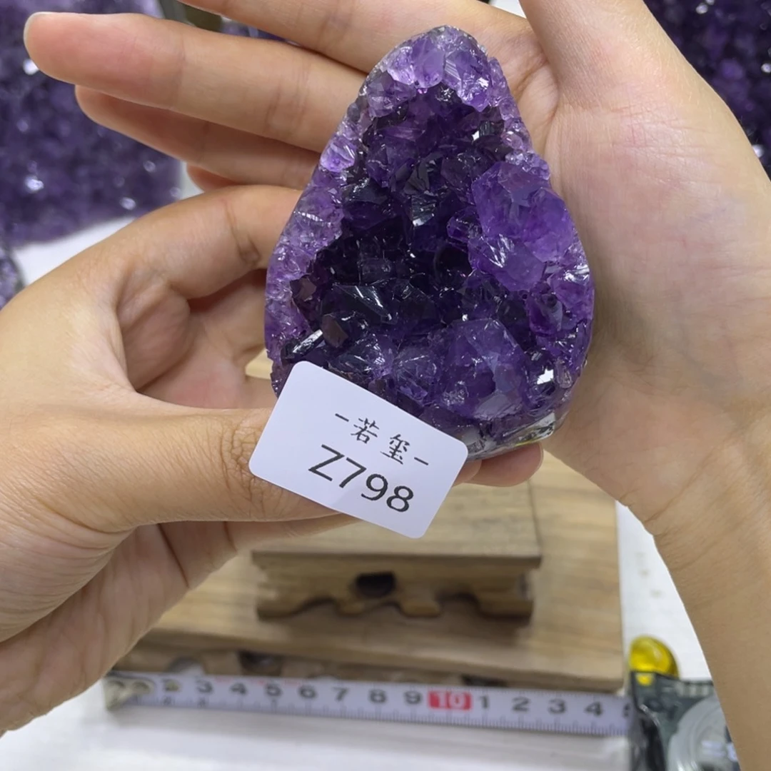 乌拉圭紫水晶摆件Z798