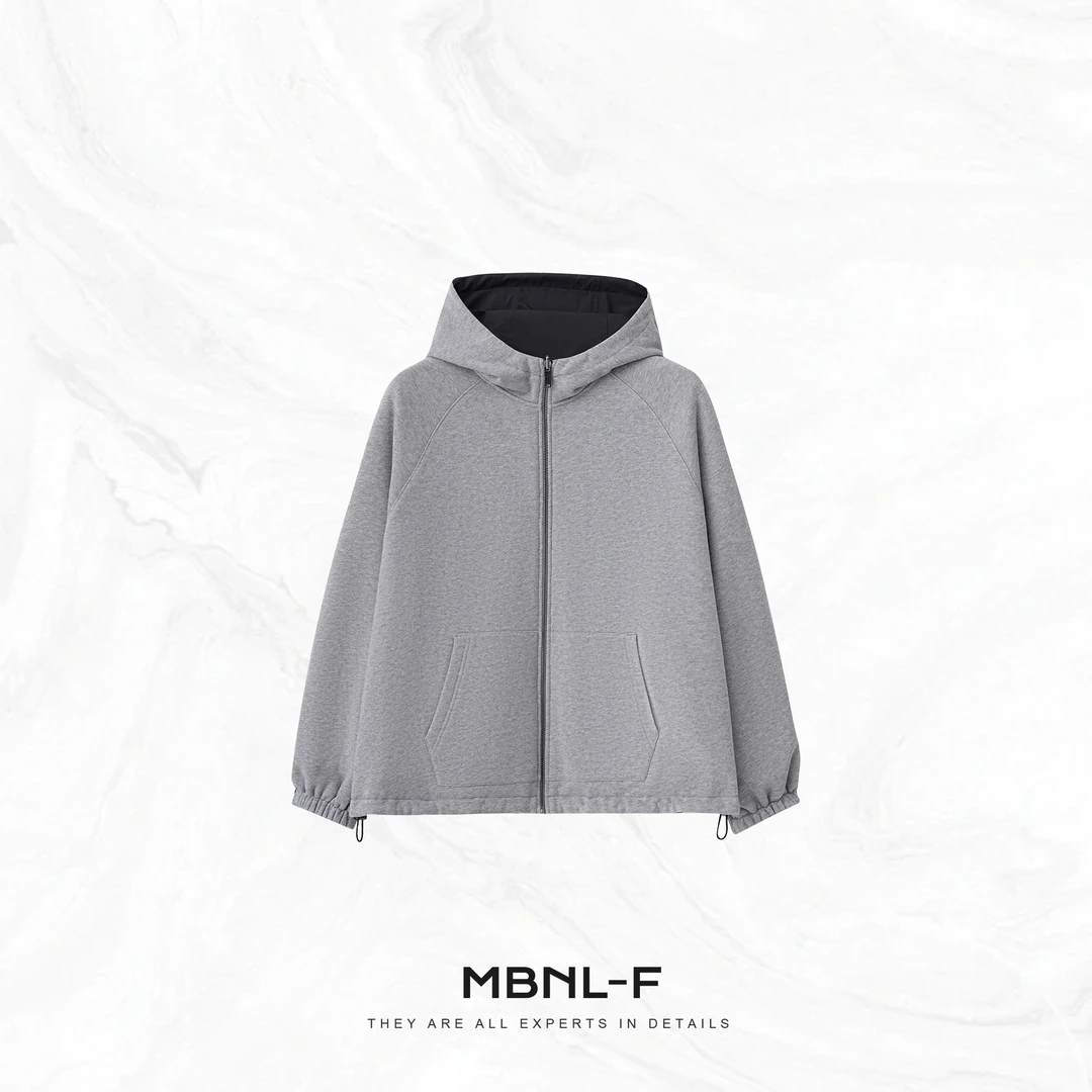 MBNL-F ”简系卫衣“ 两穿极简冲锋衣连帽卫衣 秦磊XM-XWY3198
