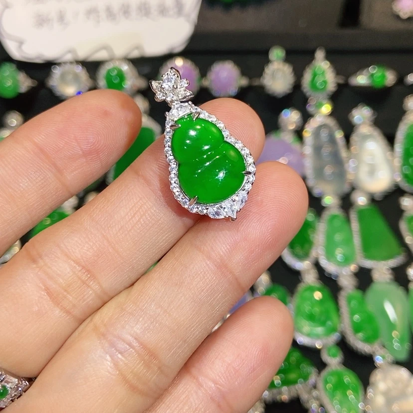 【闪购商品】翡翠未镶嵌颈饰天然翡翠
