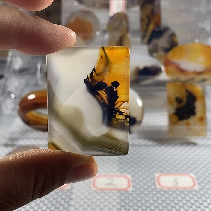 玛瑙/玉髓吊坠(不含链)未镶嵌