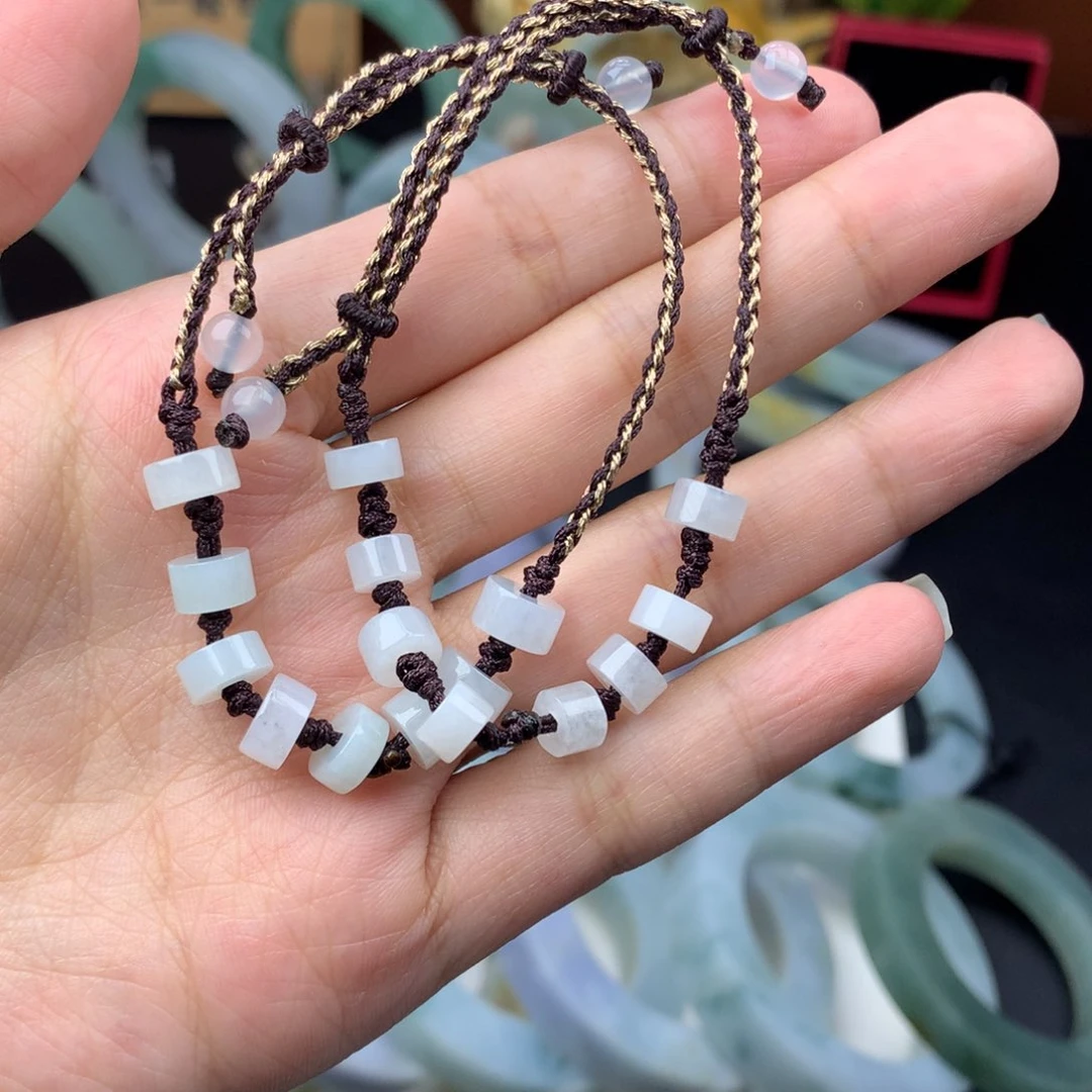 未镶嵌手链翡翠多样性