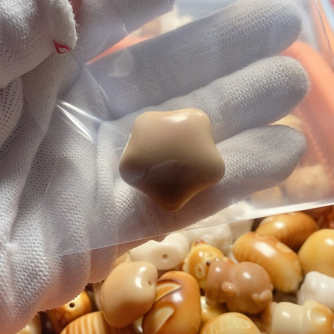 文玩核桃手串玉**彩全品风化星星一颗