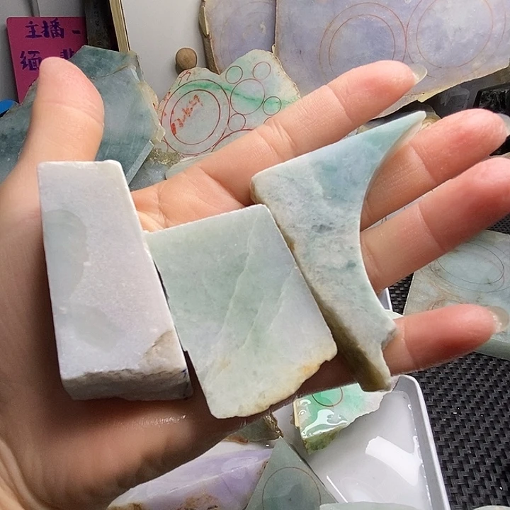 翡翠散珠缅甸翡翠261
