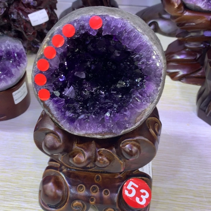 紫晶大型摆件（非配饰）未镶嵌晶