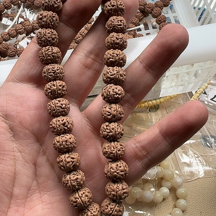 白玉菩提手串黄色124