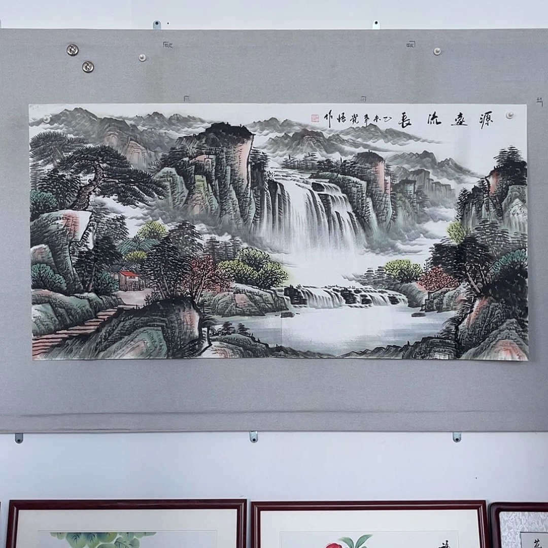 国画山水画作品欣赏10