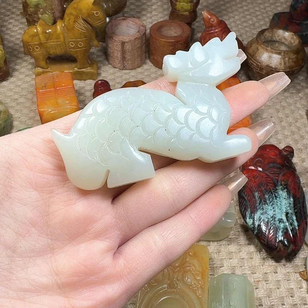 白玉菩提吊坠挂件
