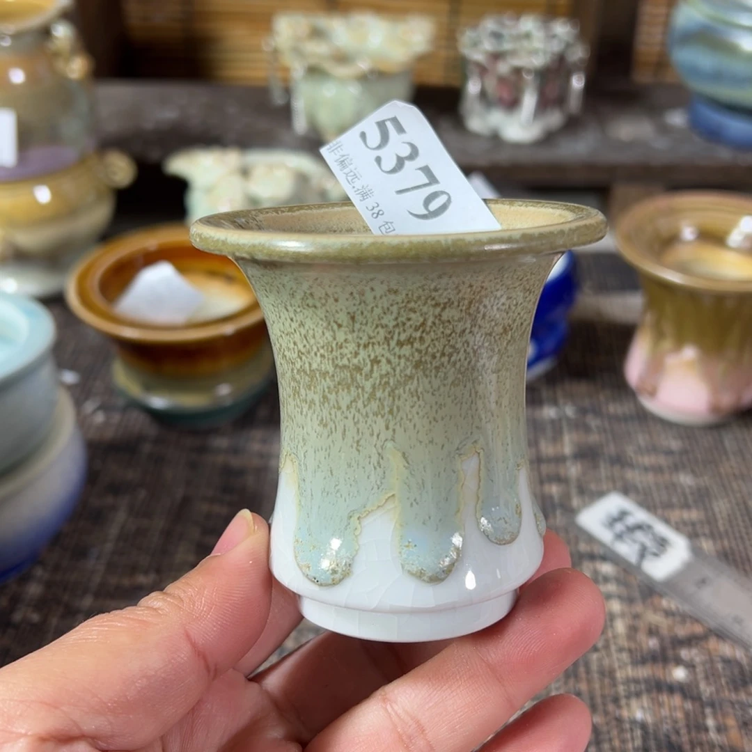 陶瓷景德镇手工花盆