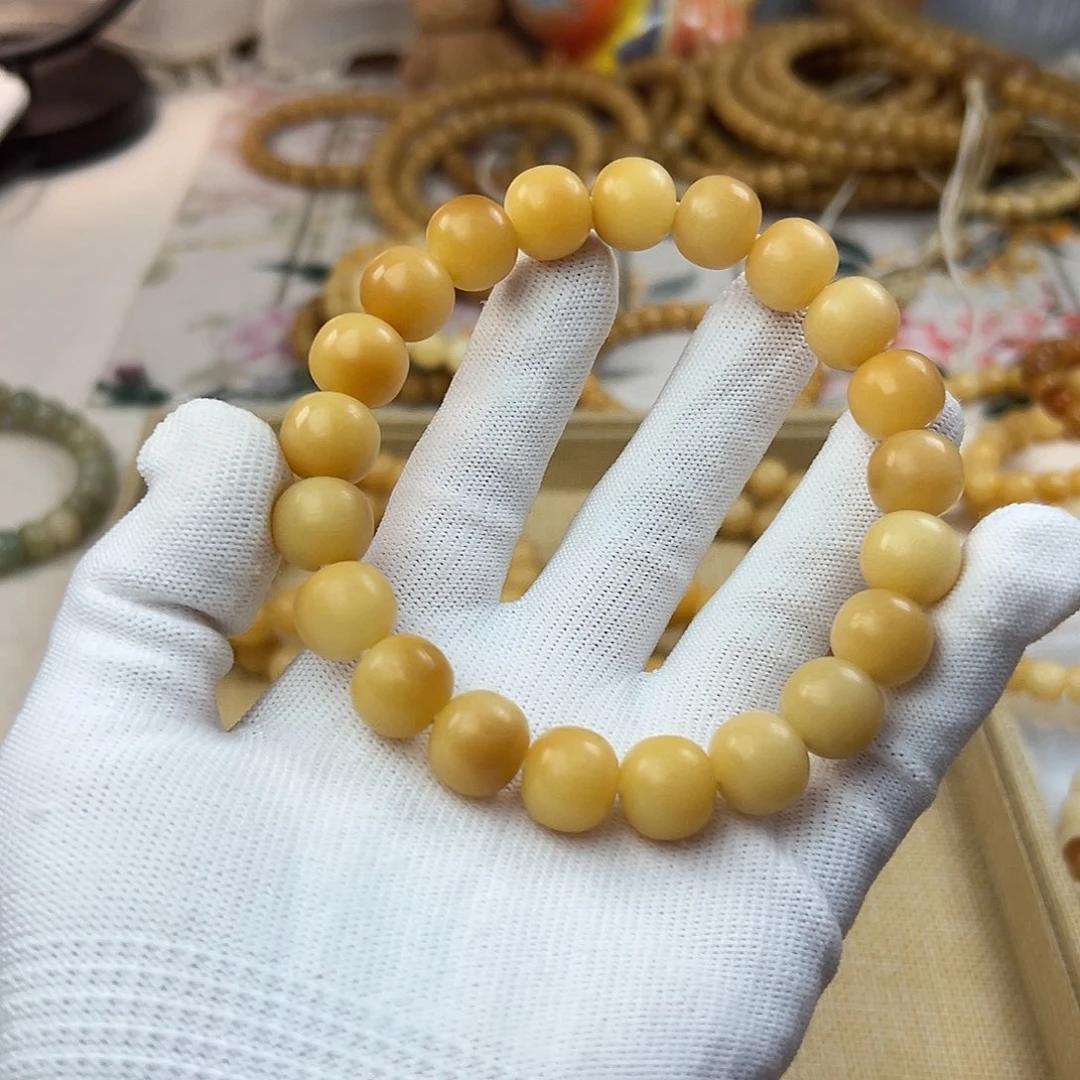 菩提根/象牙果手串13干磨婴儿几乎168