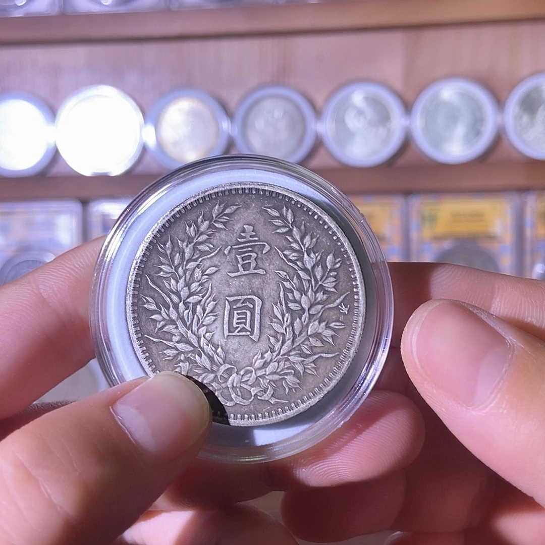 复古 精美龙洋可吹响可翻面工艺品摆件