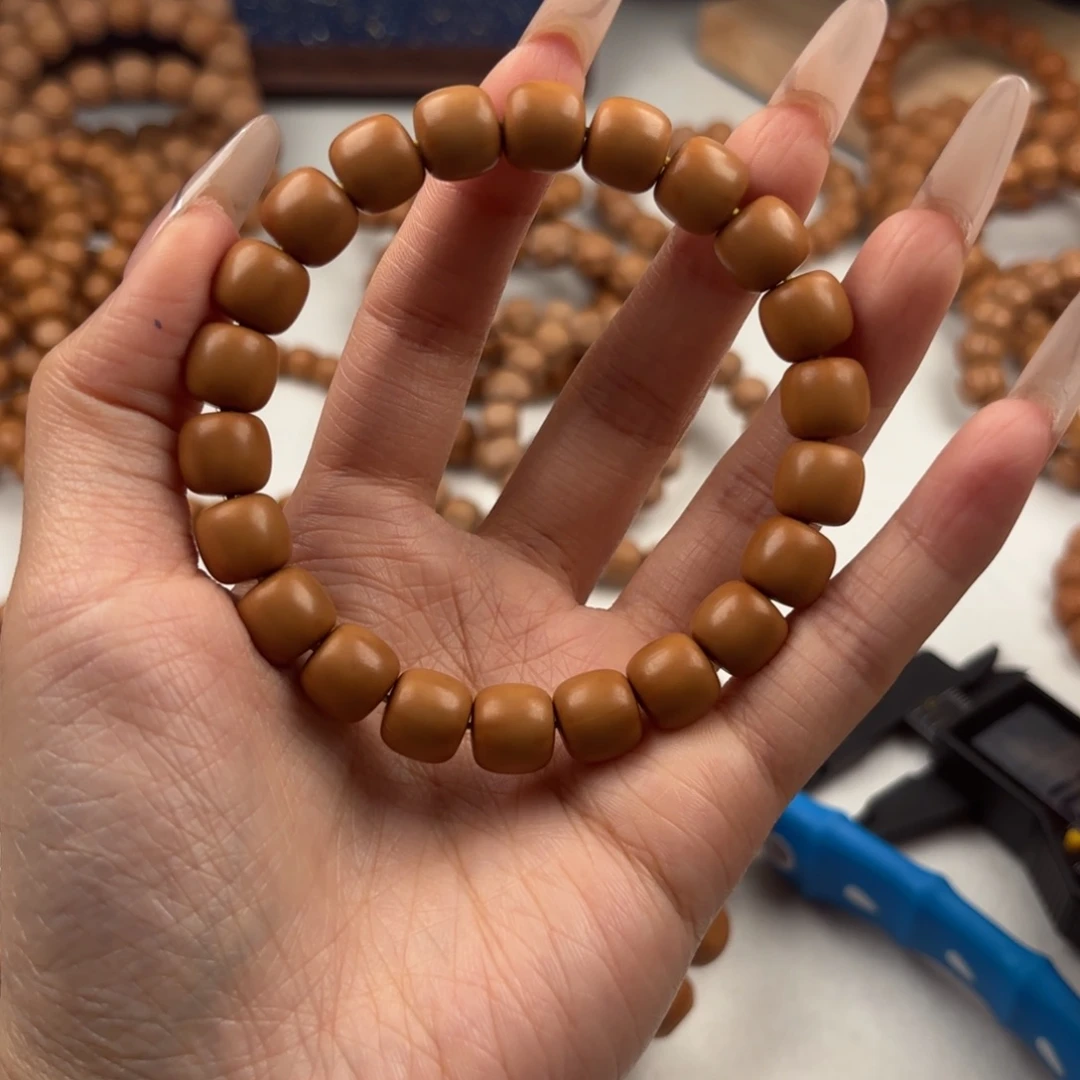 猴头核桃手串无暇走色老型10+