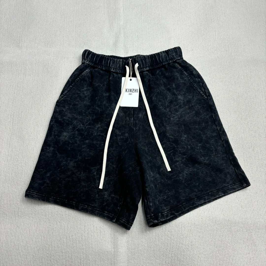 美式复古炒色水洗做旧【500g】宽松男士百搭休闲短裤113