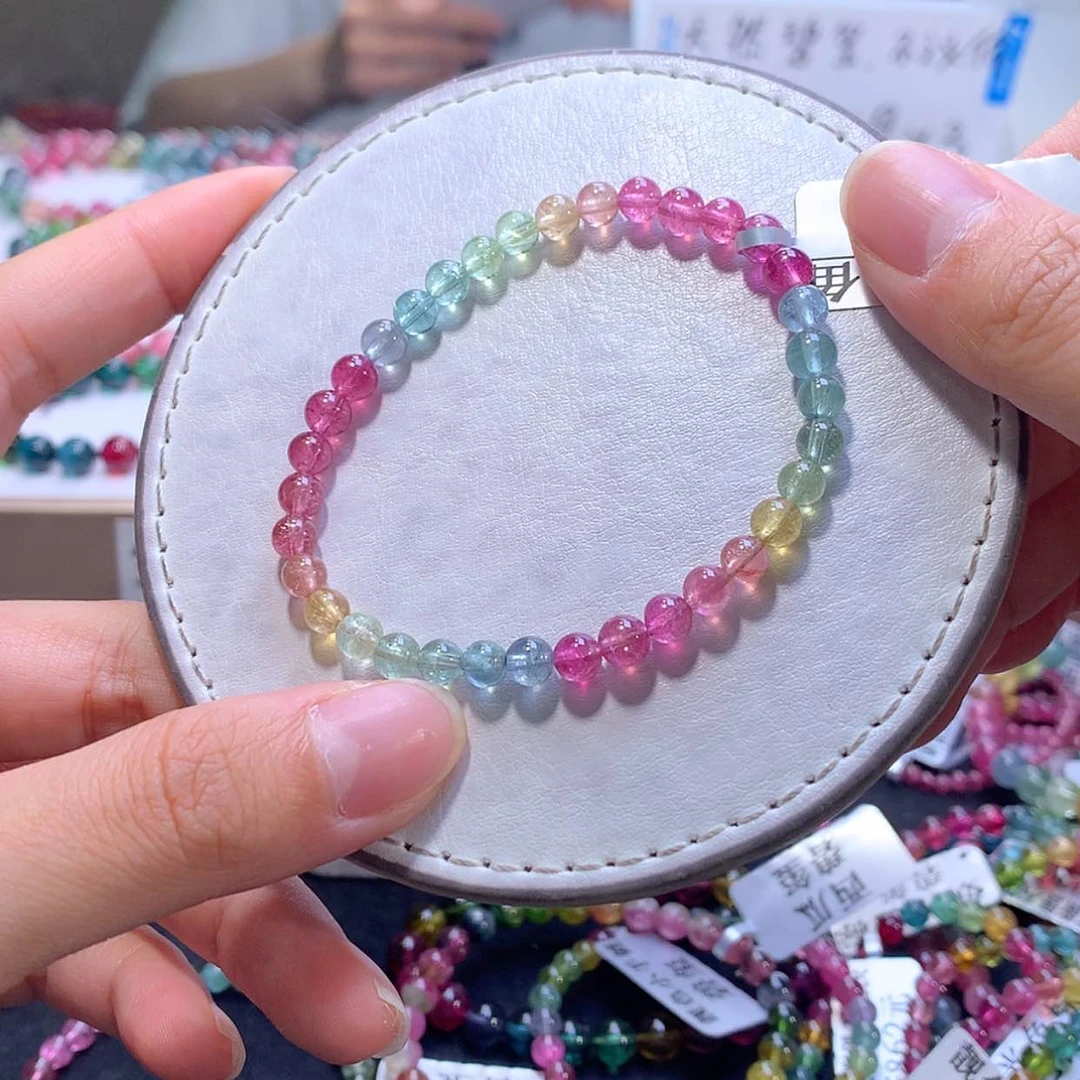 【闪购商品】手链未镶嵌碧玺5.3mm