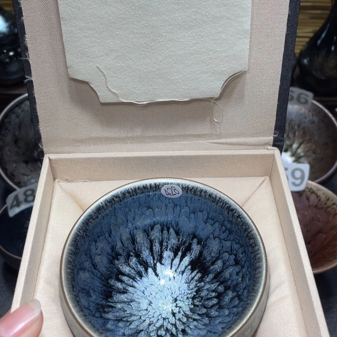 茶盏灰**界茶杯陶瓷机械陶瓷428