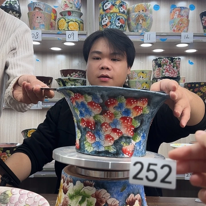 花盆紫砂瑕疵瑕疵252