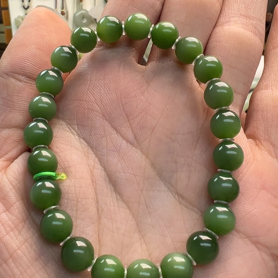 天***！和田玉（糖玉）未镶嵌手链