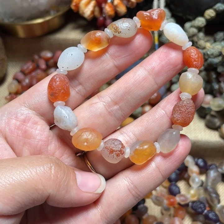 玛瑙/玉髓合金手链