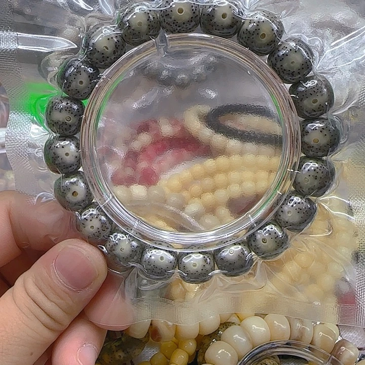 手串星月菩提201高端卡姿兰大眼睛星月菩提12×11单圈