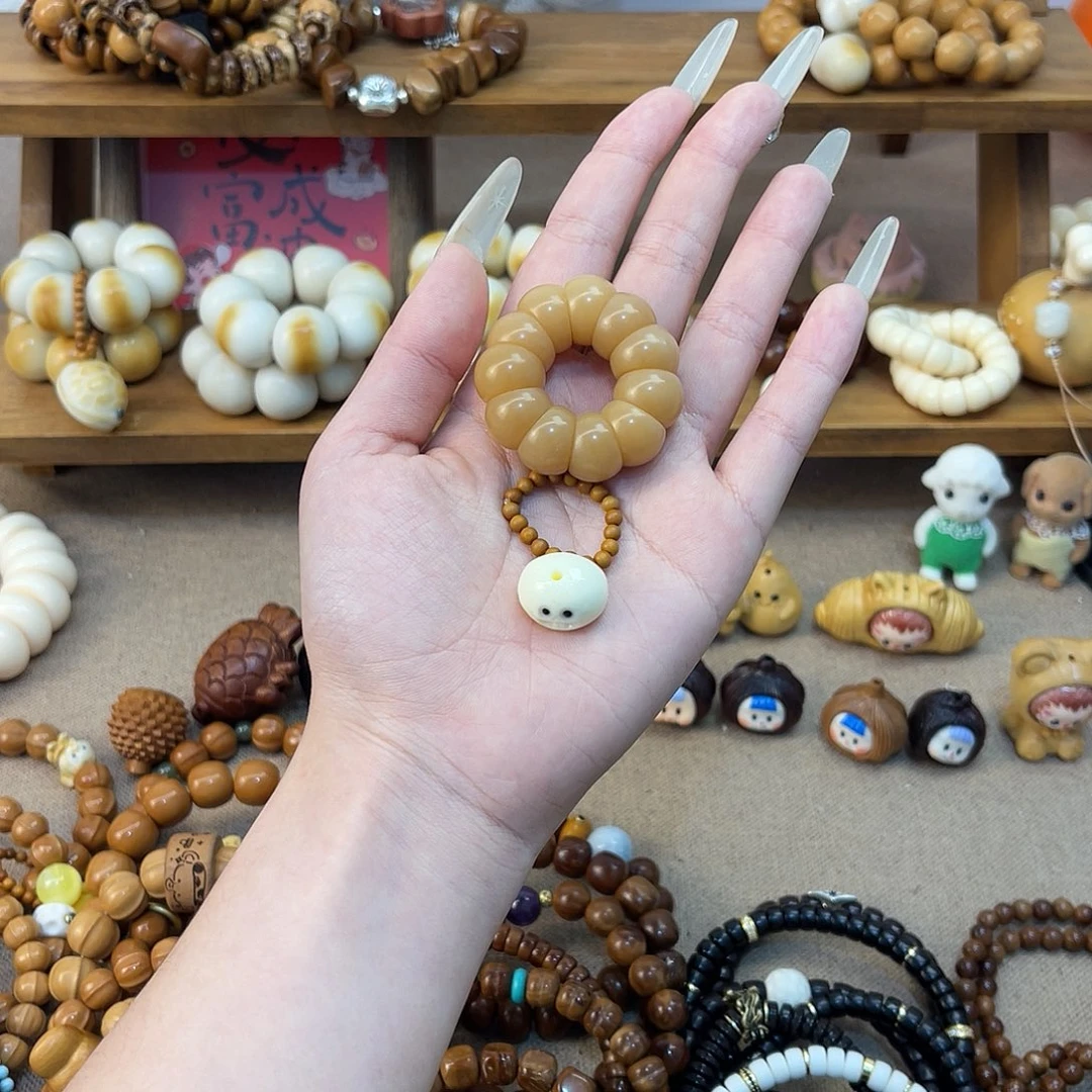 译***萱吊坠菩提根/象牙果菩提根手捻