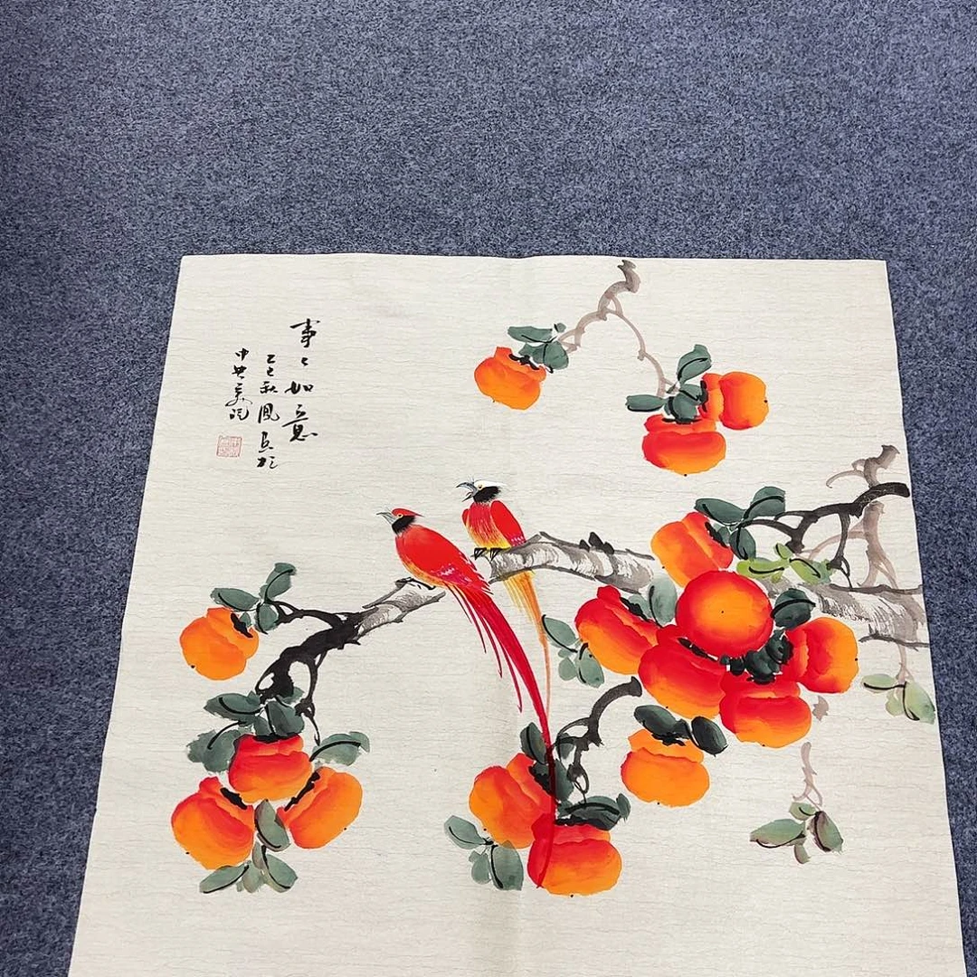 国画国画作品宣纸纯手绘