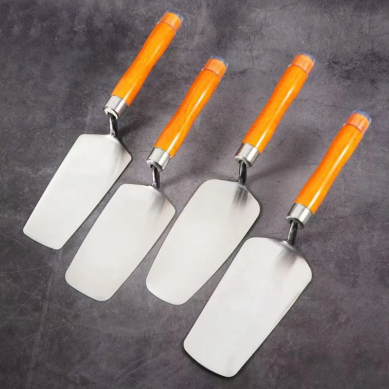 不锈钢长柄刀皿灰刀抹子抹批灰刀泥瓦工瓦瓷砖抹灰刀皿刀加厚灰匙