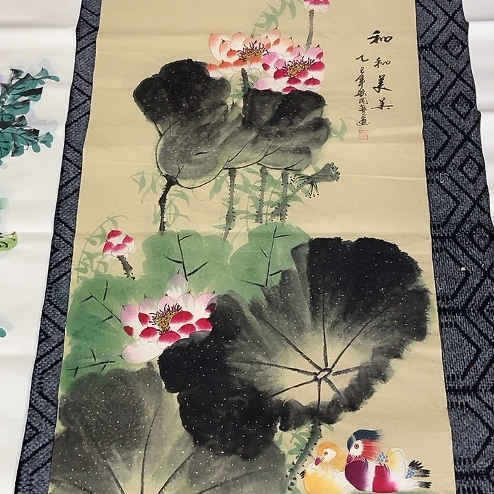 小周画廊的直播间