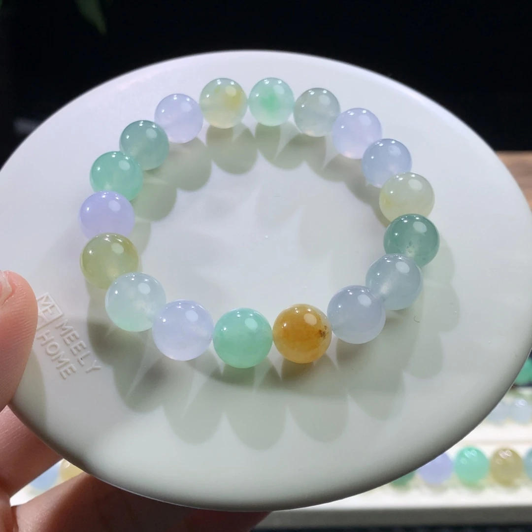 翡翠未镶嵌手链卡10
