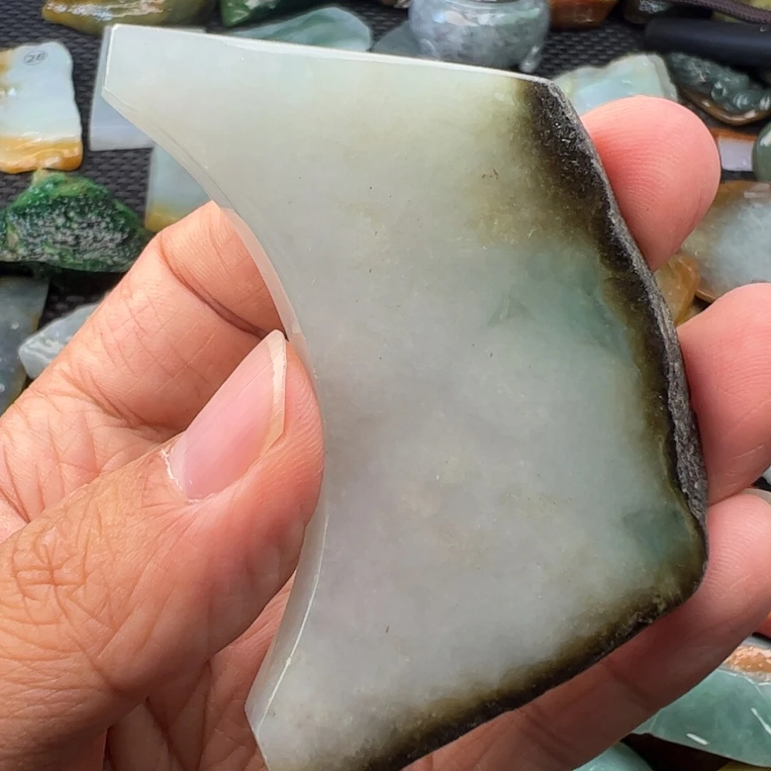 阿***！翡翠裸石缅甸翡翠