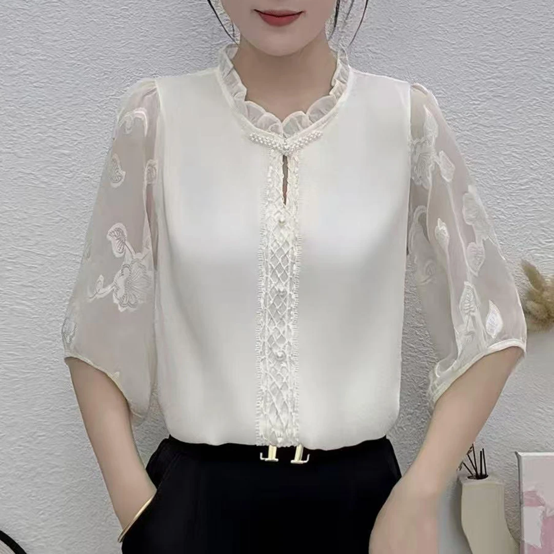 女款时尚显瘦夏季上衣2597