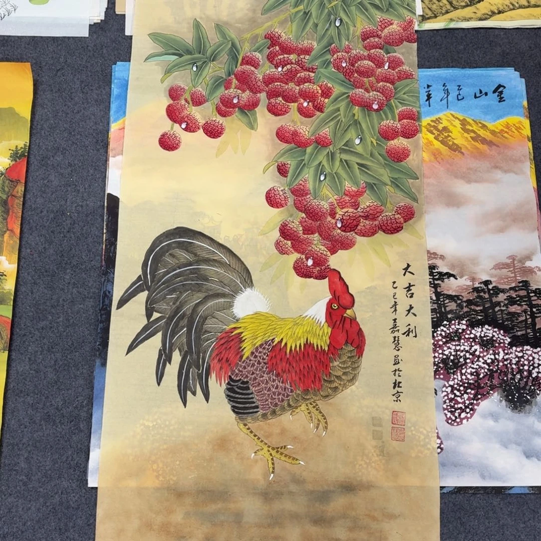 国画100×50精工画画画画