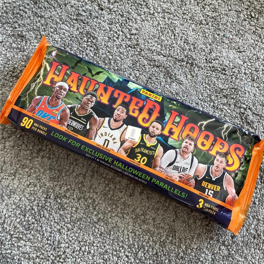 万圣节篮球球星卡终极版代拆 （5包）【未成年禁止下单】