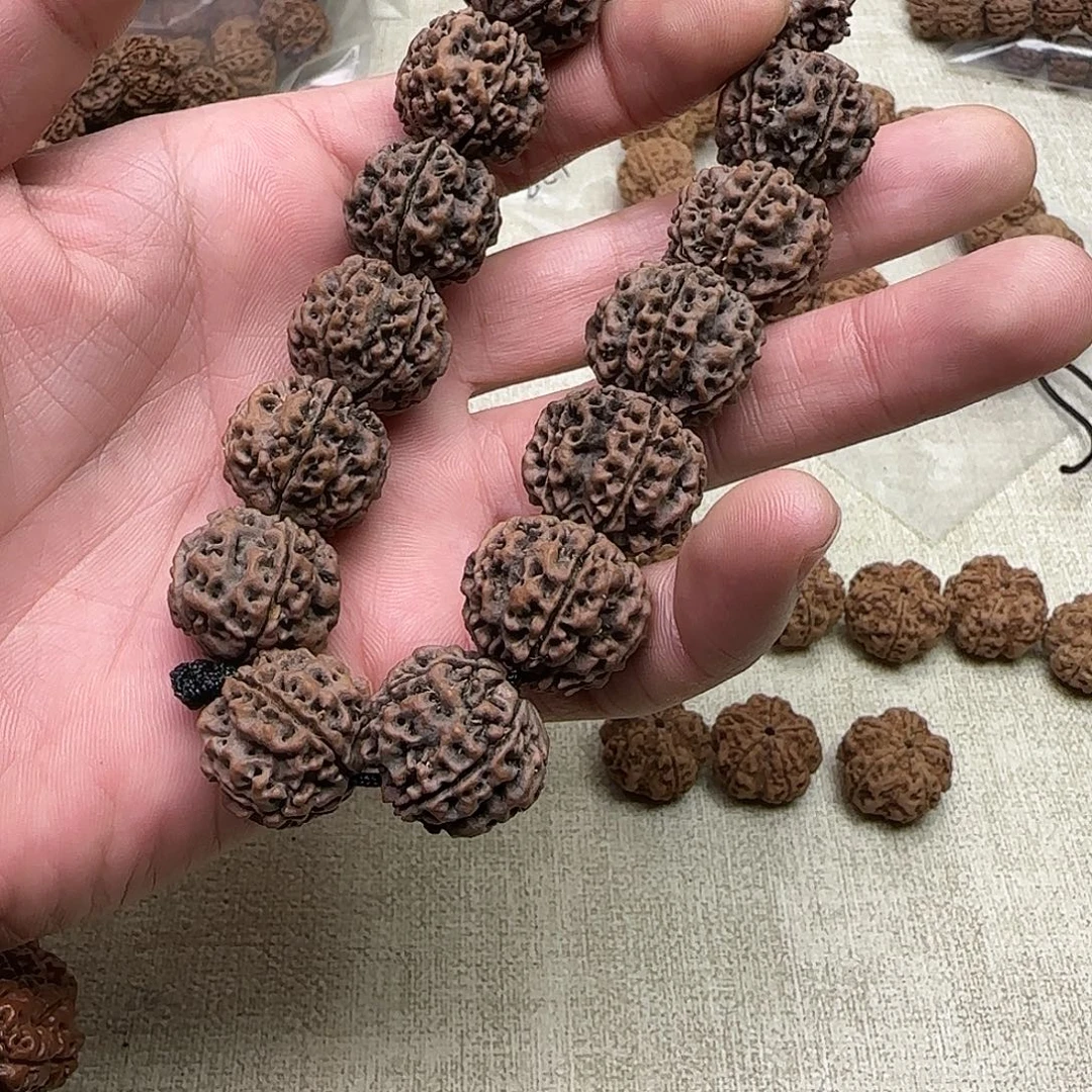手串金刚菩提1原生态五星双龙