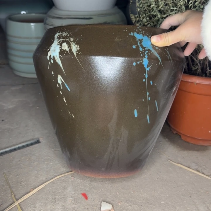 瑕疵花盆处理啦口25高26