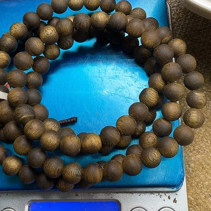 手串沉香竹*奇楠沉香8mm多圈多样性发一条