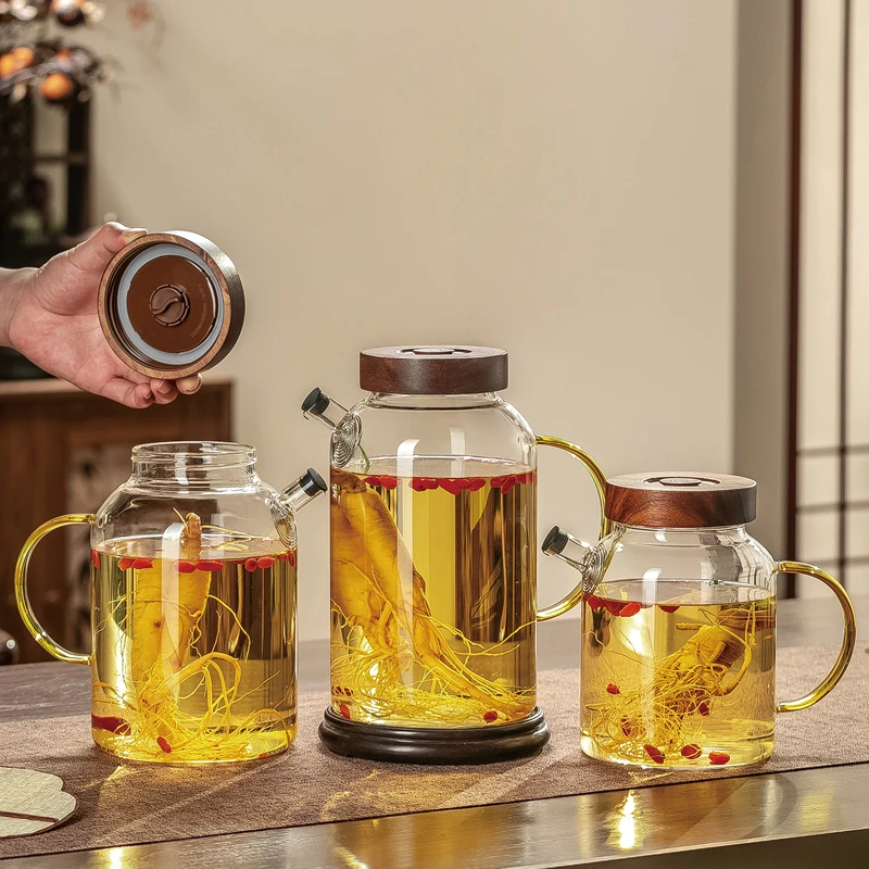 坛子玻璃瓶瓶密封罐50*60*50大容量泡沫果茶凉水壶