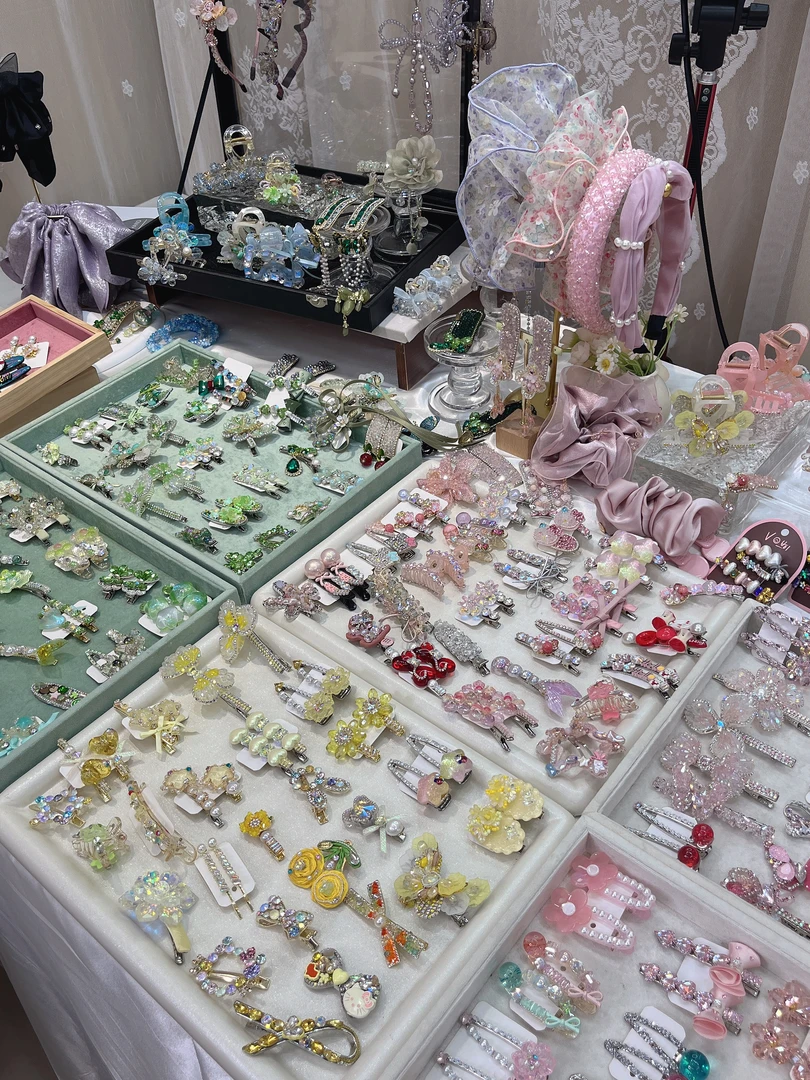 2号链接200P-300P质古风原创发饰复古重工国风轻奢手工百搭发夹