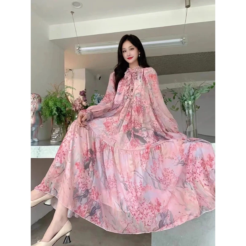 【1-100按照编码下单】夏季宽松大码女装时尚显瘦碎花连衣裙（6店）