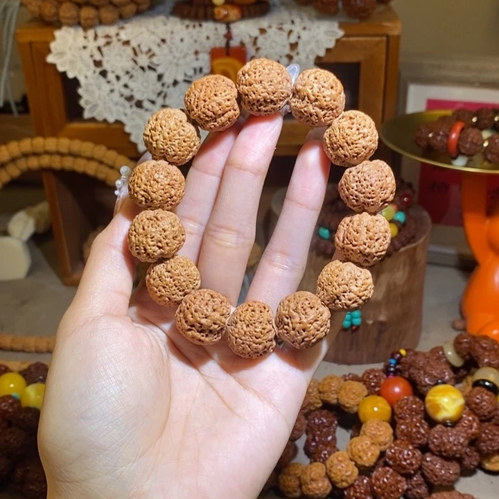 金刚菩提手串205原籽爆肉菠萝蜜一物