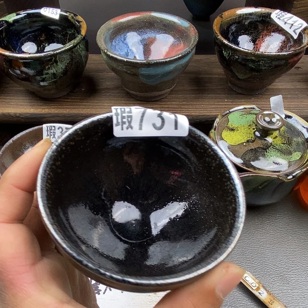 茶盏微瑕建盏主人杯子