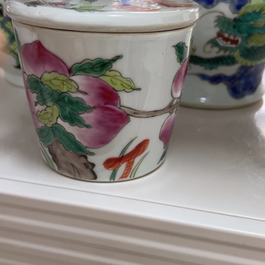 茶具手绘陶瓷作品欣赏仿古