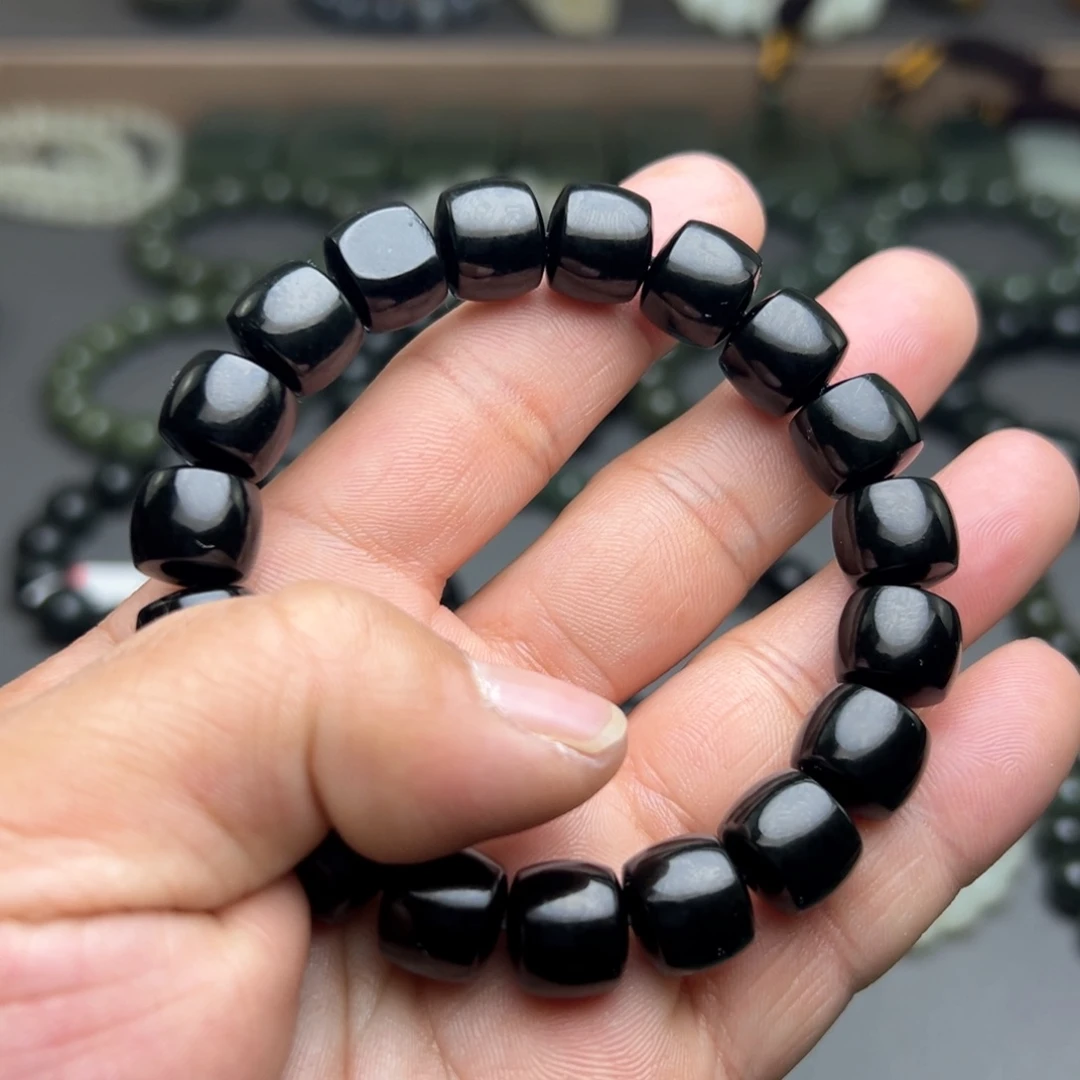 和田玉手链未镶嵌々**┭卡12