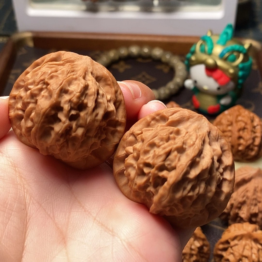 桃核把件全品秦岭小帽39尺