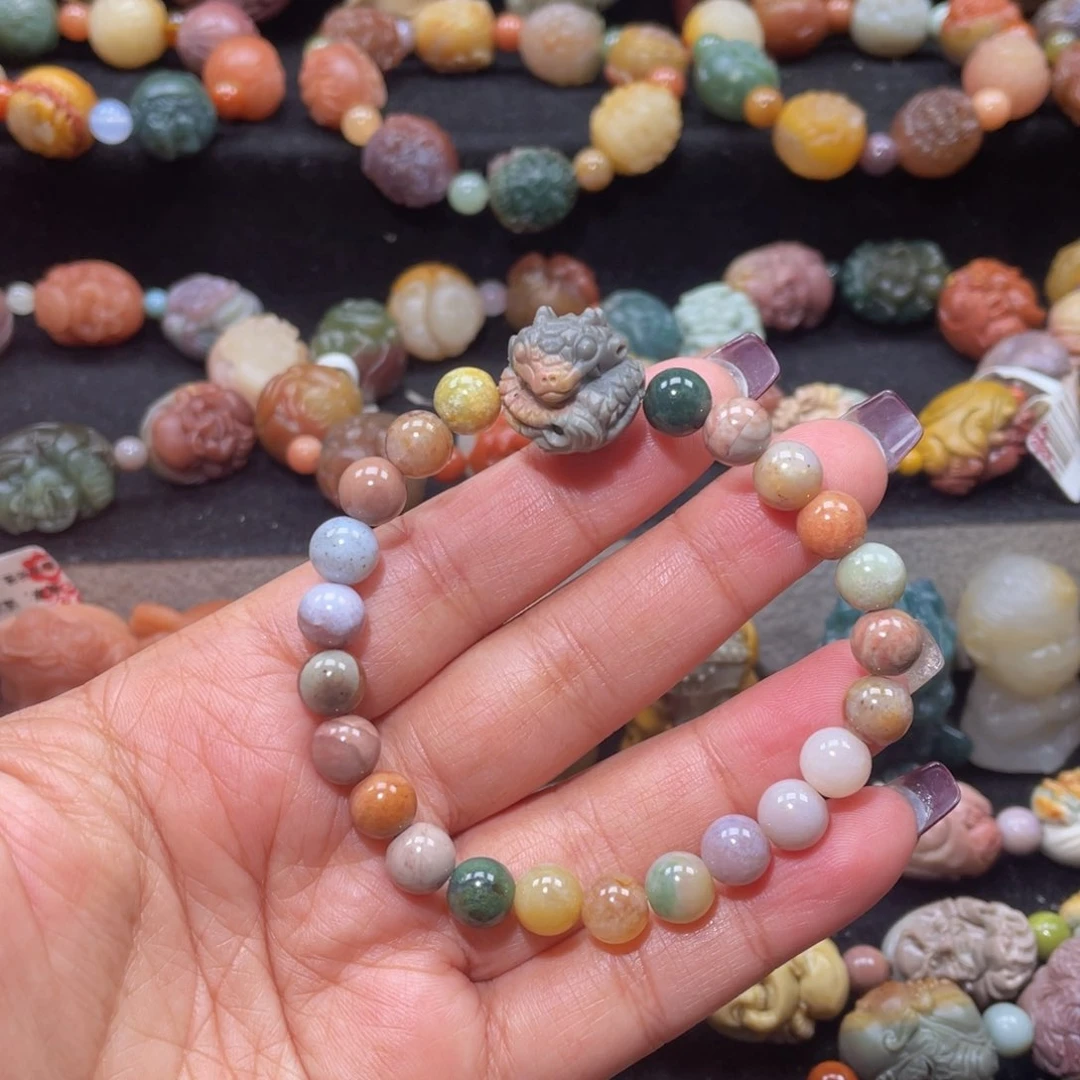 石英质玉手链未镶嵌