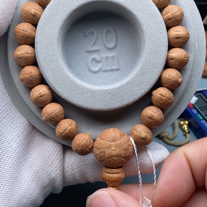 凤眼菩提手串实心飞蝶11mm