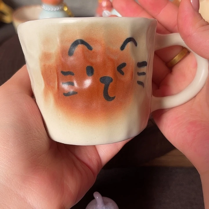 景德镇陶瓷可爱手绘杯