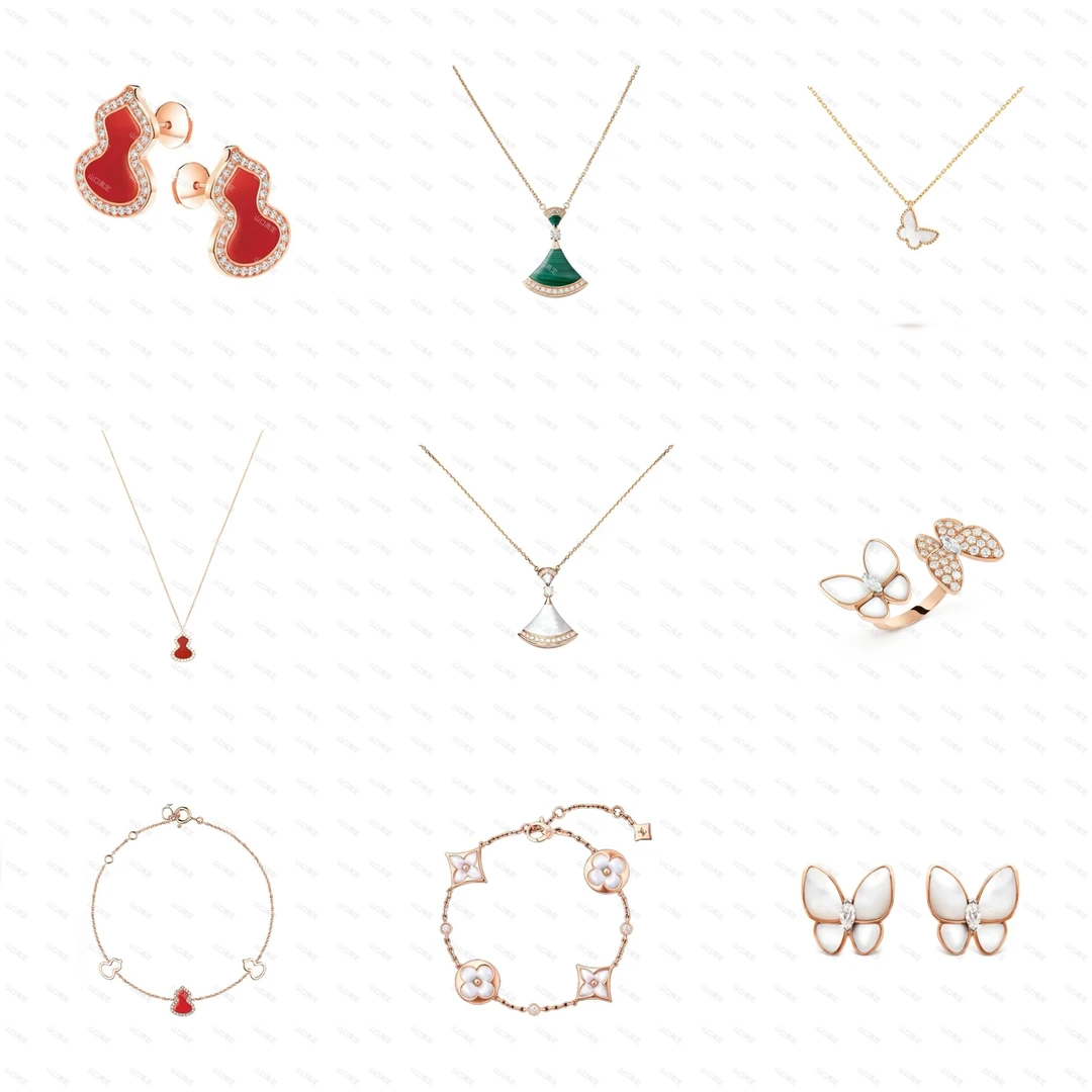 铜合金项链 【高定混拆】饰品3件套山口轻奢款代拆