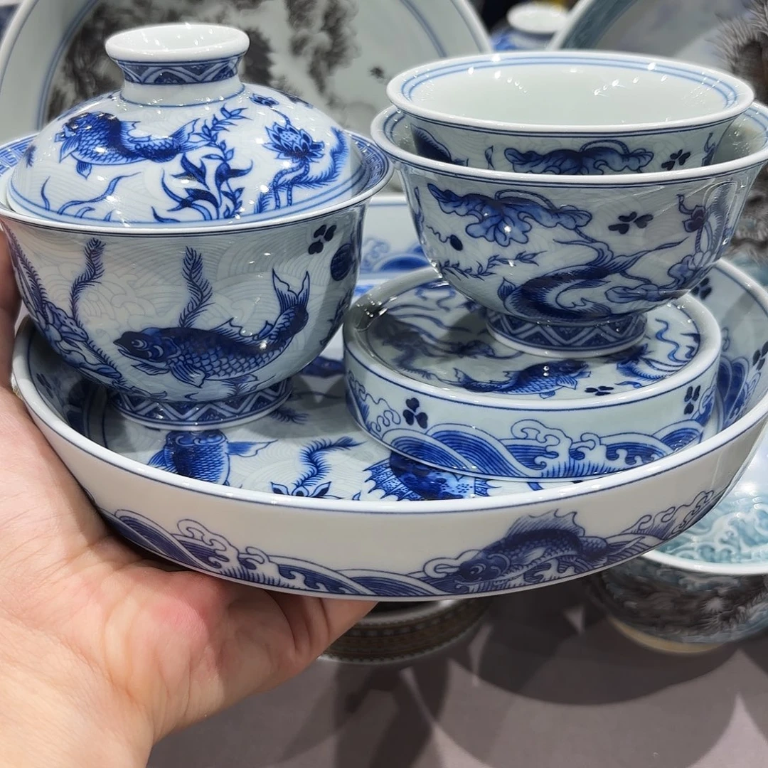 瓷片景德镇瓷器精品展示
