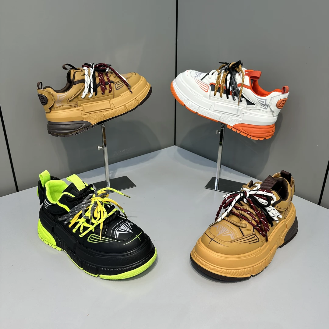 欧洲站潮牌舒适新款百搭休闲小众青春软底日常潮流潮鞋（皮鞋尺码）